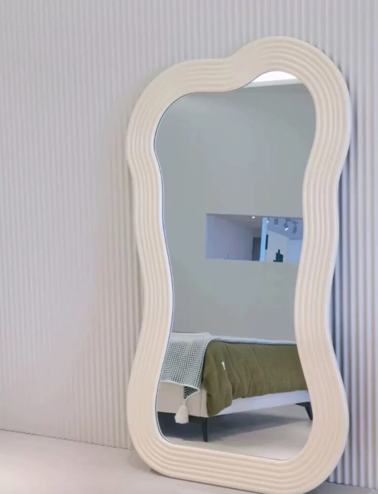 กระจกตั้งพื้น MY DOLLS HOUSE ZENN 100 CM. สีขาว_3